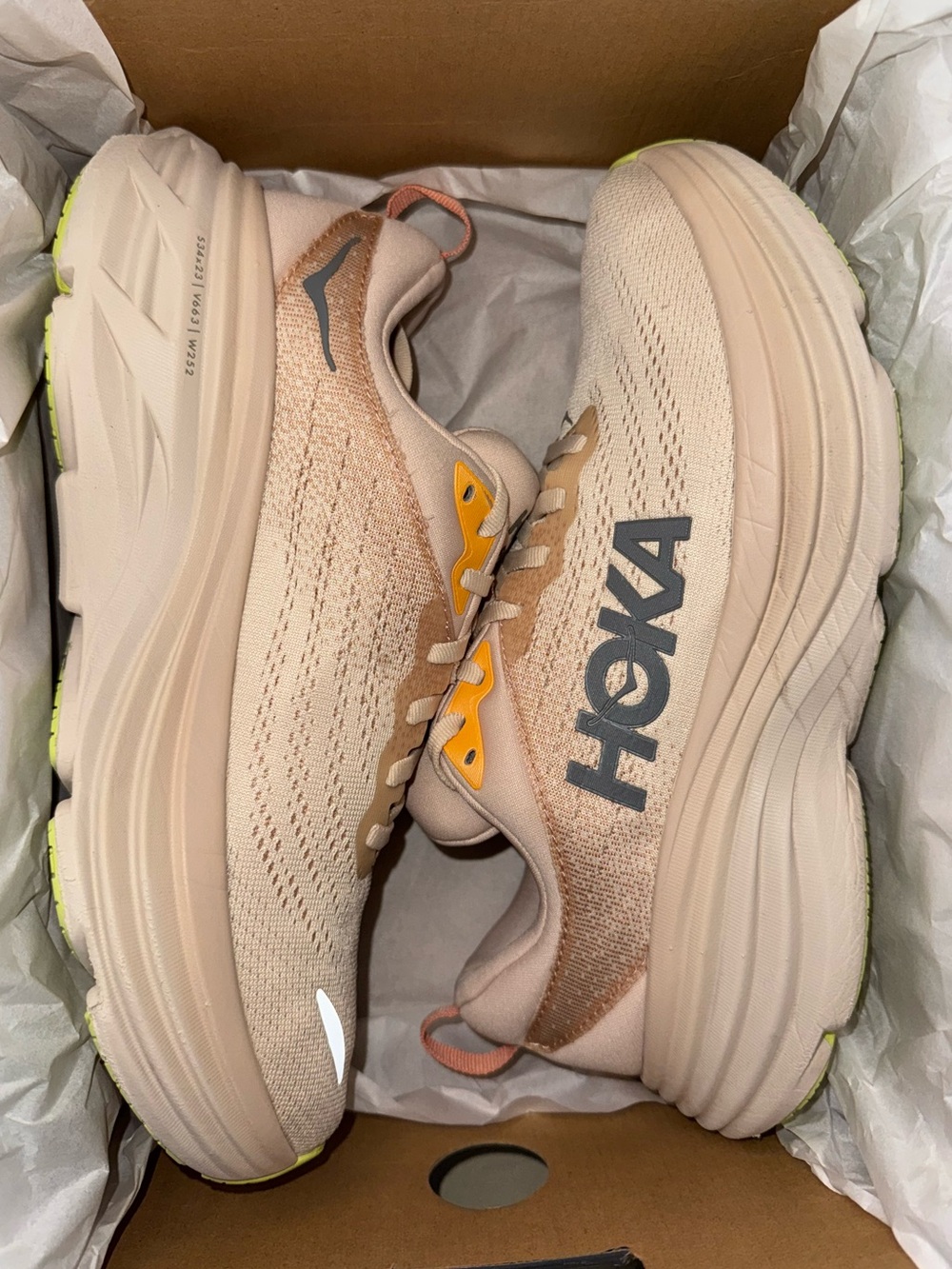 Women’s Hoka Bondi 8 Sunset - Picture 3 of 5